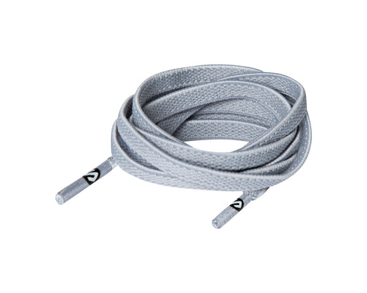 One Piece - Flat Light Grey Elastic Shoe Lace