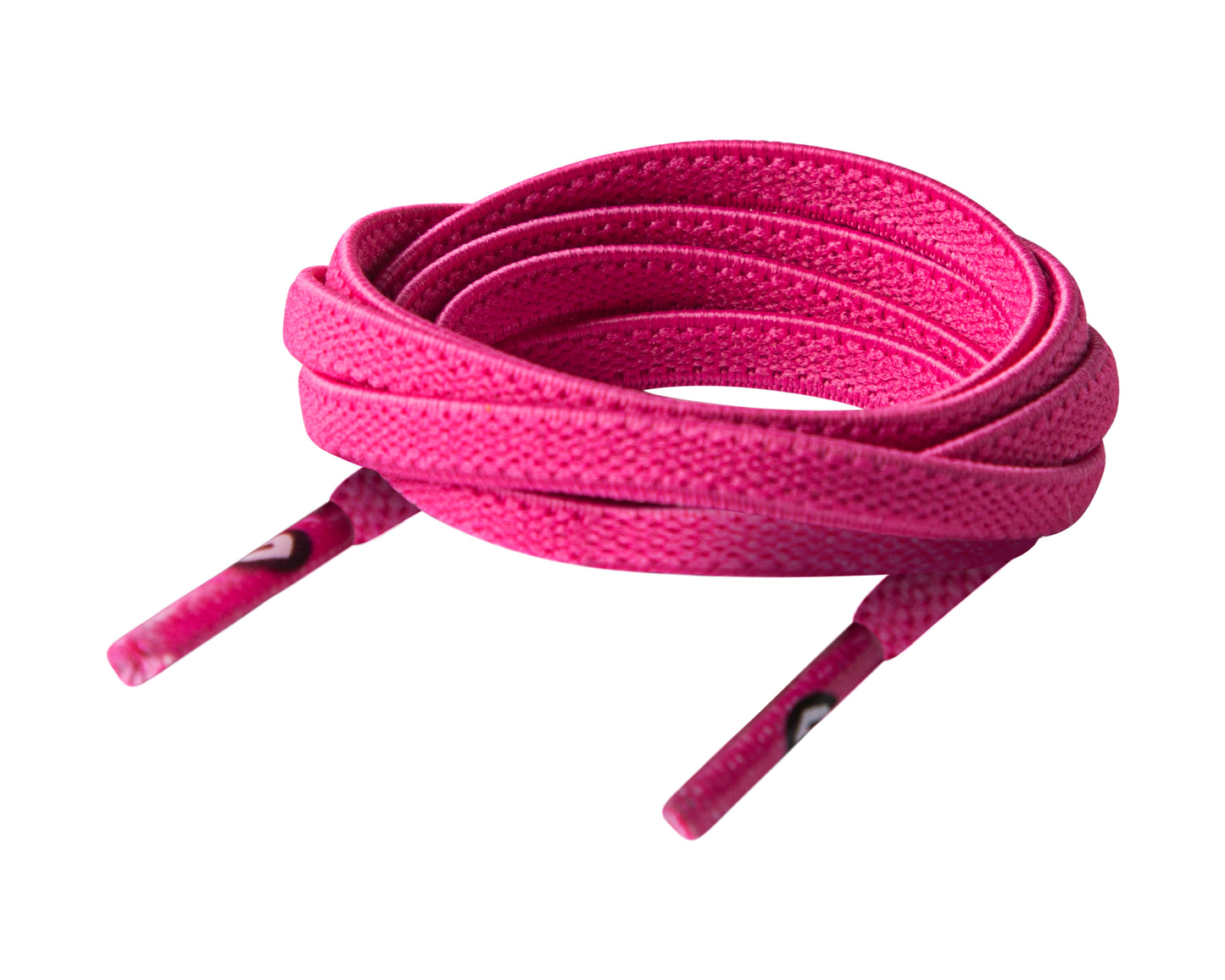 One Piece - Flat Neon Pink Elastic Shoe Lace