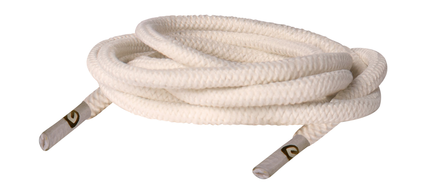 One Piece - Round Ivory Elastic Shoe Lace