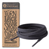 Grey Flat Elastic Stretch Shoe Laces