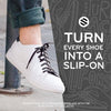 Grey Flat Elastic Stretch Shoe Laces