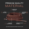 Brown Flat Elastic Stretch Shoe Laces