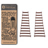 Brown Tieless Silicone No-Tie Shoelaces