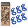 Blue Knot Bow Clips Shoelace Accessory