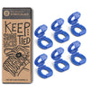 Blue Knot Bow Clips Shoelace Accessory