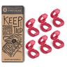 Red Knot Bow Clips Shoelace Accessory