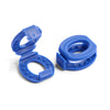 Blue Knot Bow Clips Shoelace Accessory — view 2