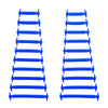 Blue Tieless Silicone No-Tie Shoelaces — view 2