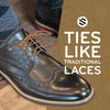 Light Brown Dress No-Tie Elastic Shoelaces — view 3