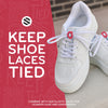 Red Knot Bow Clips Shoelace Accessory — view 4