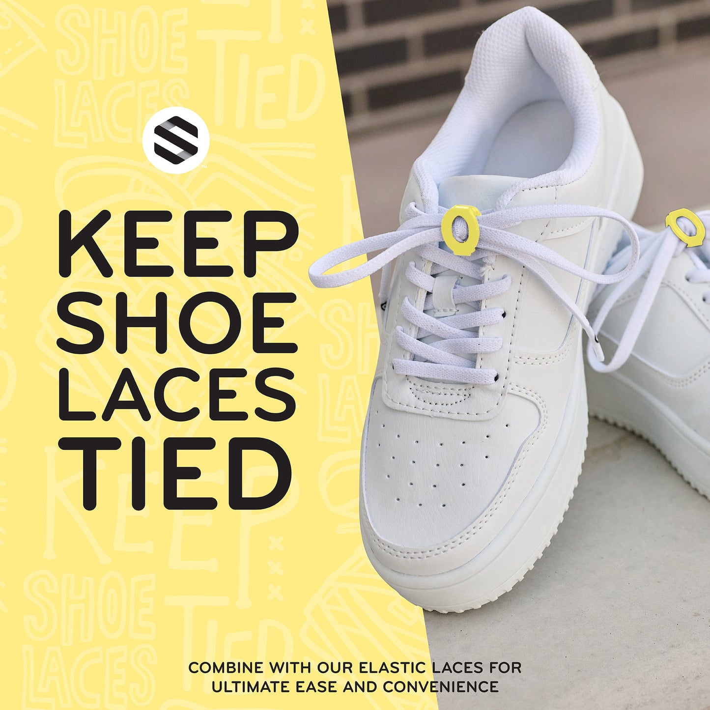 Black Knot Bow Clips Shoelace Accessory — view 18