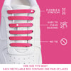 Black Tieless Silicone No-Tie Shoelaces — view 9