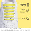 Yellow Tieless Silicone No-Tie Shoelaces — view 5