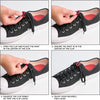 Red Knot Bow Clips Shoelace Accessory — view 5
