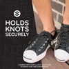 Black Knot Bow Clips Shoelace Accessory — view 6