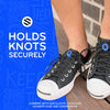 Blue Knot Bow Clips Shoelace Accessory — view 6