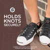 Brown Knot Bow Clips Shoelace Accessory — view 6