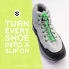 Green Quick Lock No-Tie Elastic Shoelaces — view 6