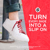 Red Flat No-Tie Elastic Shoelaces — view 7