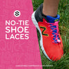 Pink Quick Lock No-Tie Elastic Shoelaces — view 7