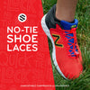 Red Quick Lock No-Tie Elastic Shoelaces — view 7