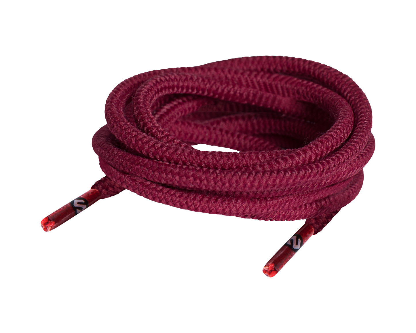 Extra Round Dark Red Elastic Shoe Lace