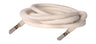Ivory Round Single No-Tie Elastic Shoelace