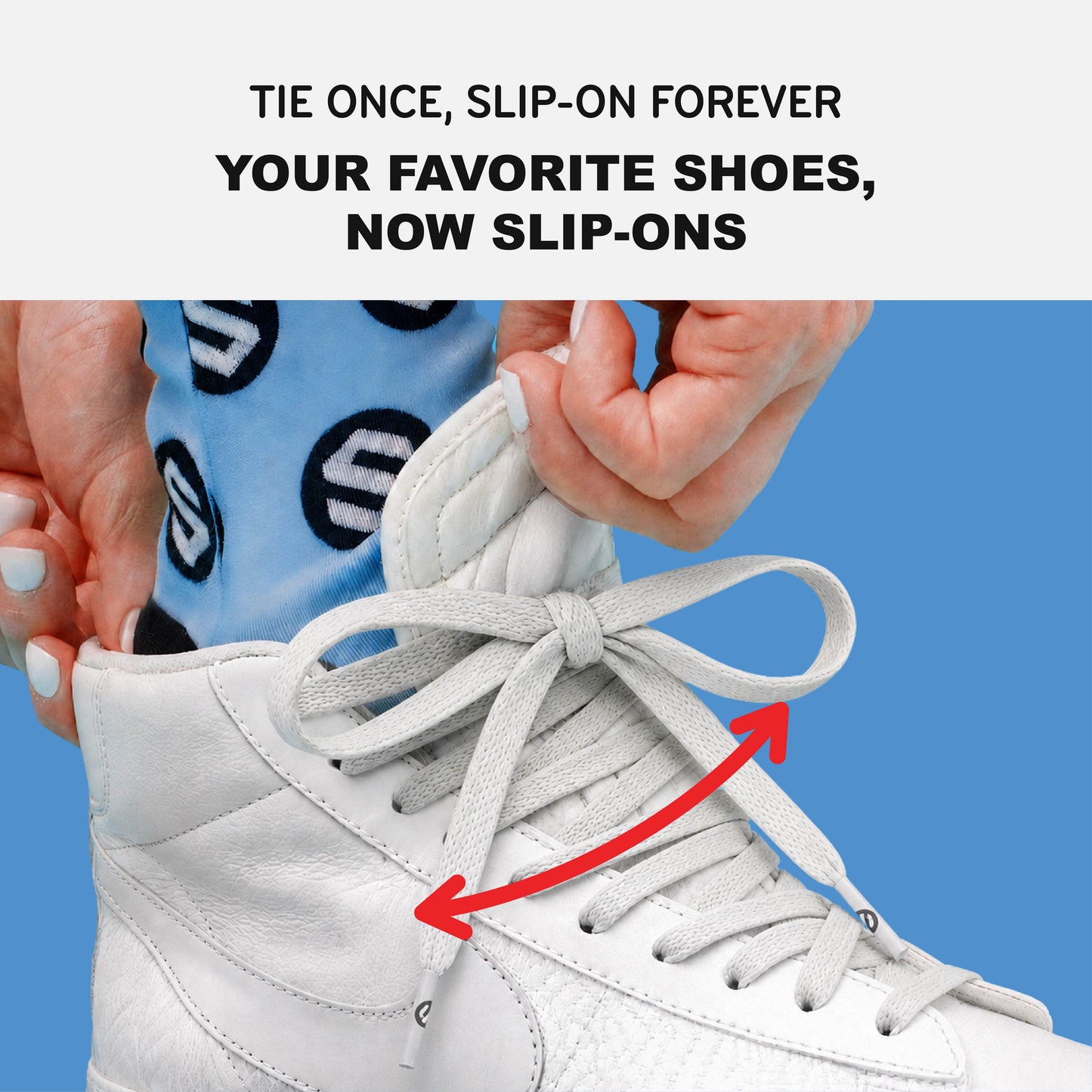 Flat Elastic Stretch Shoelaces
