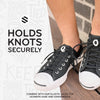 White Knot Bow Clips Shoelace Accessory — view 6