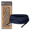 Navy Flat No-Tie Elastic Shoelaces