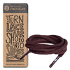 Dark Brown Round No-Tie Elastic Shoelaces