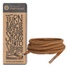 Light Brown Round No-Tie Elastic Shoelaces