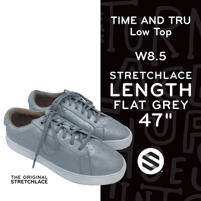 Time and Tru Time and Tru (Women's) with 47 inch 4mm flat Stretchlace elastic shoelaces