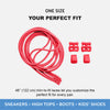 Quick Lock No-Tie Elastic Shoelaces