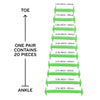 Green Tieless Silicone No-Tie Shoelaces — view 3