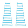 Light Blue Tieless Silicone No-Tie Shoelaces — view 2