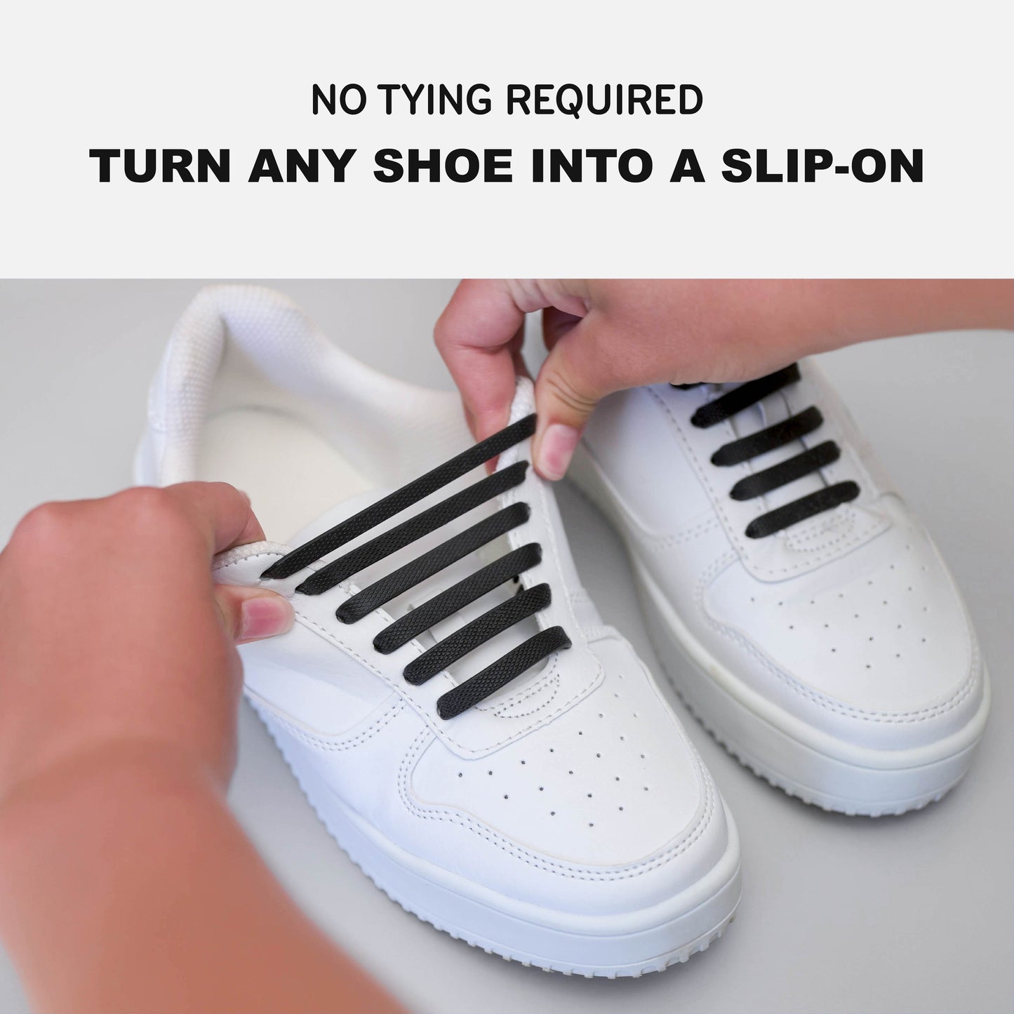 Tieless Silicone Elastic Shoelaces | 20 Straps