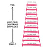 Pink Tieless Silicone No-Tie Shoelaces — view 3