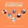 Orange Tieless Silicone No-Tie Shoelaces — view 7