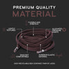 Dark Brown Flat No-Tie Elastic Shoelaces — view 5