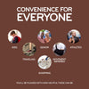 Brown Flat No-Tie Elastic Shoelaces — view 6
