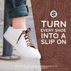 Brown Flat No-Tie Elastic Shoelaces — view 7