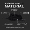 Black Round No-Tie Elastic Shoelaces — view 5