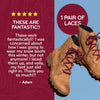 Dark Red Round No-Tie Elastic Shoelaces — view 4