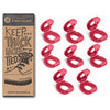 Red Knot Bow Clips XL Shoelace Accessory