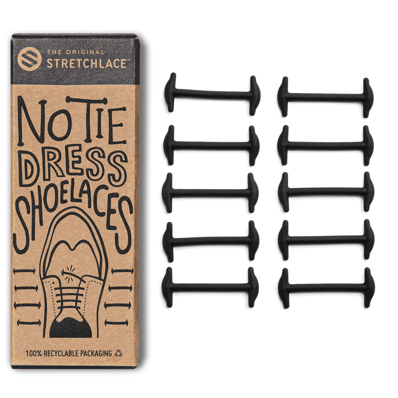 No Tie Elastic Silicone Dress Shoe Laces