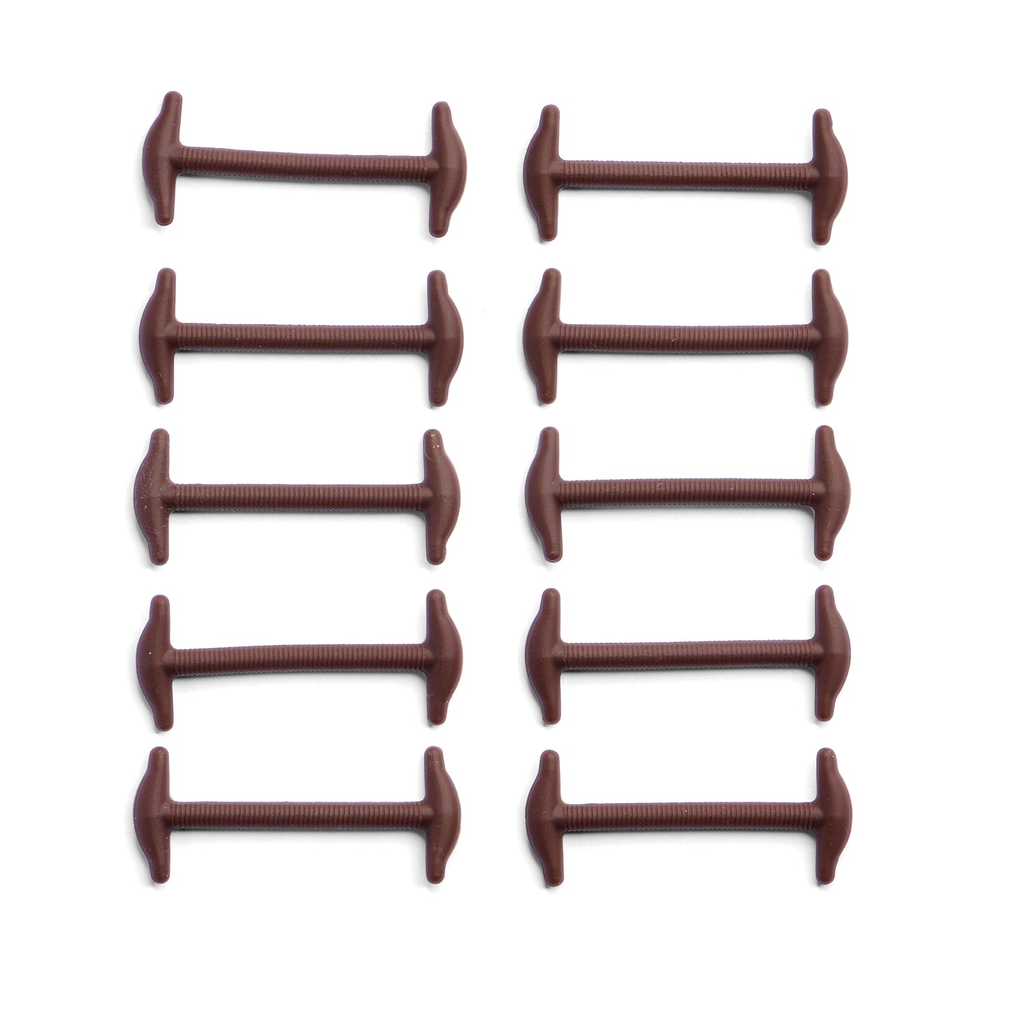 Brown No Tie Elastic Silicone Dress Shoe Laces The Original Stretchlace Brown No Tie Elastic Silicone Dress Shoe Laces The Original Stretchlace
