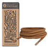 Light Brown Round Elastic Stretch Shoe Laces